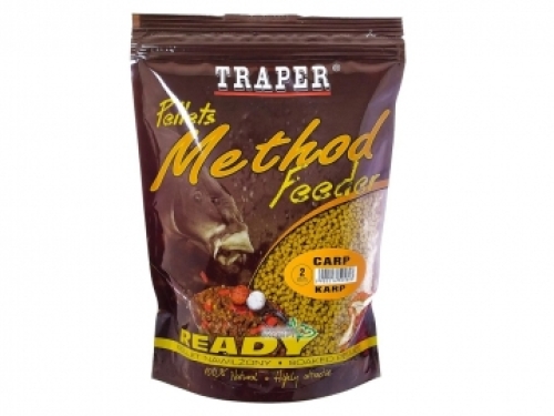 Пеллетс Traper Method Feeder Ready 2мм 500г Carp