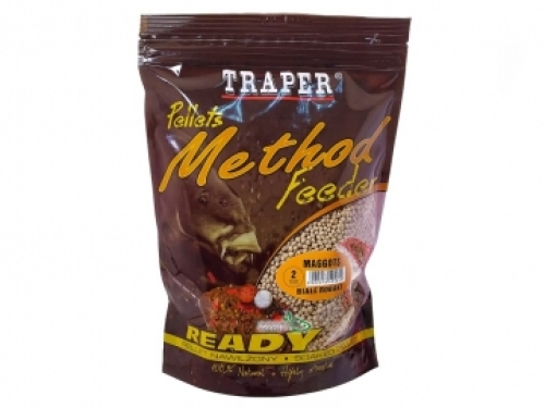 Пеллетс Traper Method Feeder Ready 2мм 500г Maggots (опарыш)