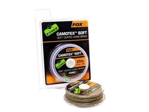 Поводковый материал Fox Camotex Soft 25lbs 20м camo (CAC736)