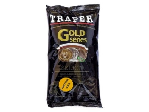 Прикормка Traper Gold Series 1кг Select Panetonne Black