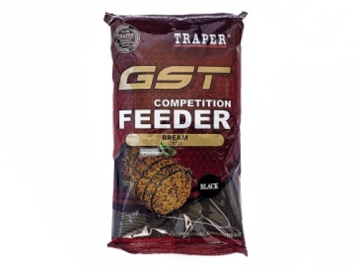 Прикормка Traper GST Competition Feeder 1кг Bream Black (Лещ черный)