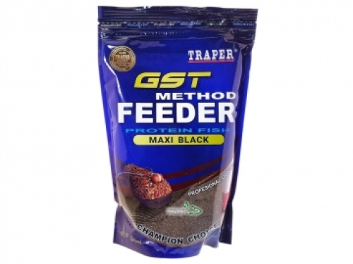Прикормка Traper GST Method Feeder Protein Fish 750г Maxi Black