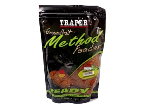 Прикормка Traper Method Feeder Ready 750г Orange/Chocolate