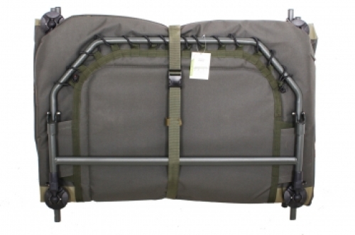 Раскладушка Carp Zoom Flat Giant Bedchair, 100x215x30cм на 8 ножках (CZ6834)