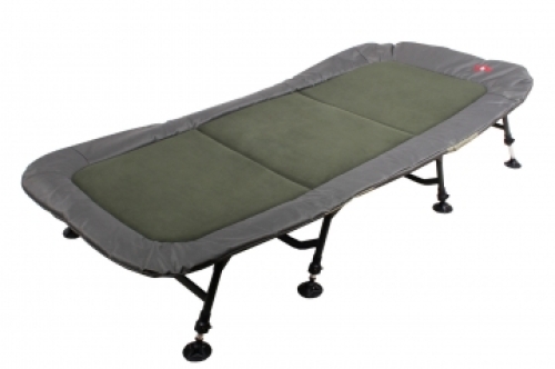 Раскладушка Carp Zoom Flat Giant Bedchair, 100x215x30cм на 8 ножках (CZ6834)