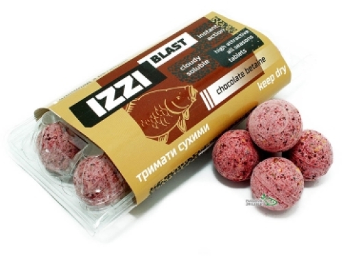 Растворимая таблетка IZZI Blast Chocolate 25мм (10шт/уп)