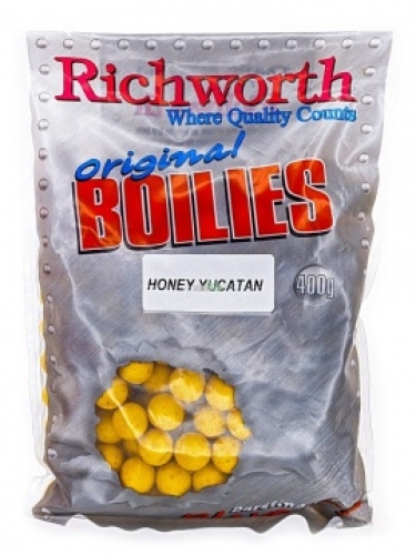 Бойли Richworth Original 400г 15мм Honey Yucatan