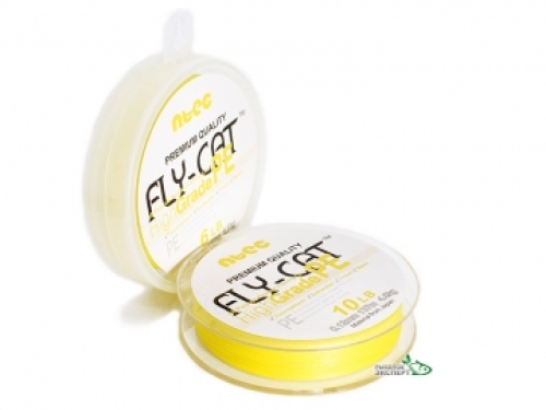 Шнур NTEC FlyCat 137м 0,08 4lb yellow