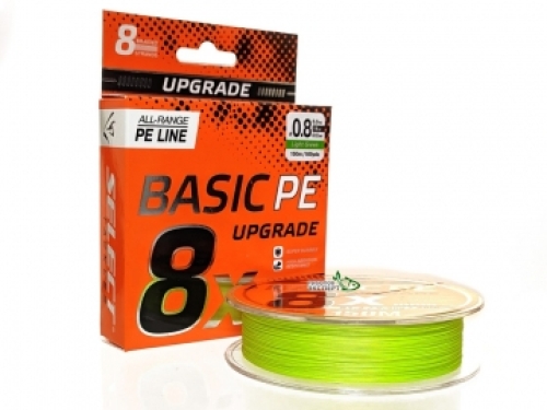 Шнур Select Basic PE 8x 150м Light Green #1.2/0,16мм 9,3кг