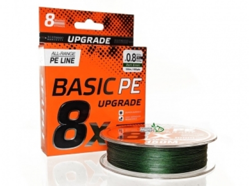 Шнур Select Basic PE 8x 150м Dark Green #1.2/0,16мм 9,3кг