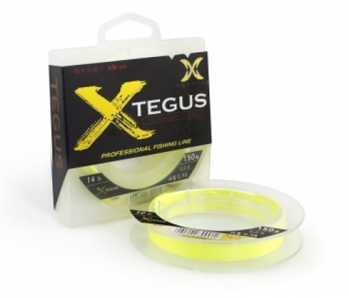 Шнур YGK X-Tegus 150м #1,0 16lb Fluo Yellow