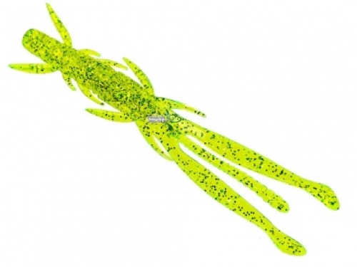 Силикон Fishup Shrimp 3,0" 026 - Flo Chartreuse/Green (9шт/уп)