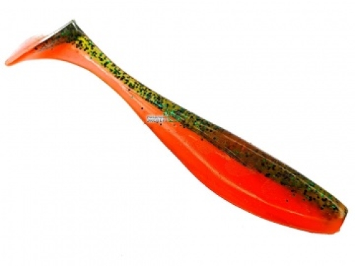 Силікон Fishup Wizzle Shad 3,0" 205 - Watermelon/Orange (8шт/уп)
