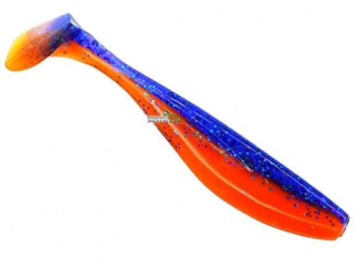 Силікон Fishup Wizzle Shad 3,0" 207 - Dark Violet/Orange (8шт/уп)