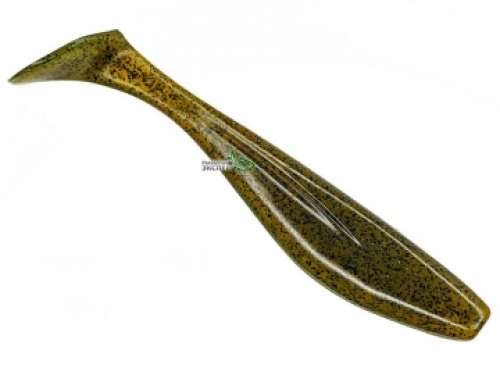 Силикон Fishup Wizzle Shad 5,0" 074 - Green Pumpkin Seed (4шт/уп)