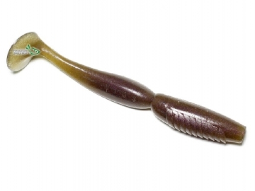Силікон Megabass Spindle Worm 4,0" UV Avocado Purple