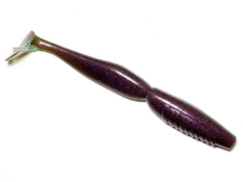 Силікон Megabass Spindle Worm 5,0" UV Avocado Purple