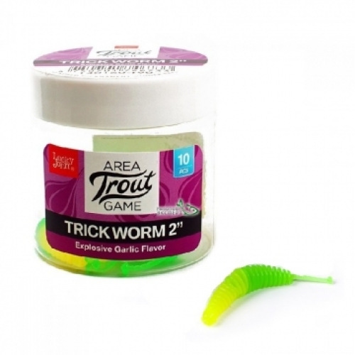 Силікон Lucky John Trick Worm 2,0" T90