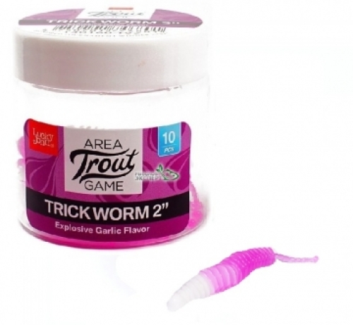 Силікон Lucky John Trick Worm 2,0" T97