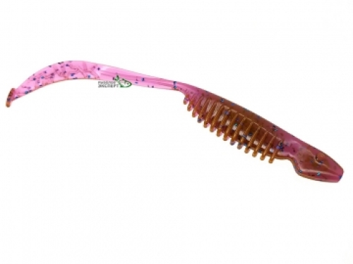 Силикон Reins Curly Shad 3,5" 606 Pink Lox