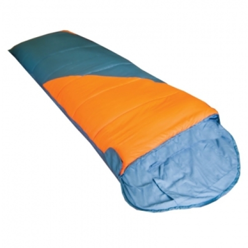 Спальный мешок Tramp Fluff V2 Left оранжевый/серый (TRS-037L)