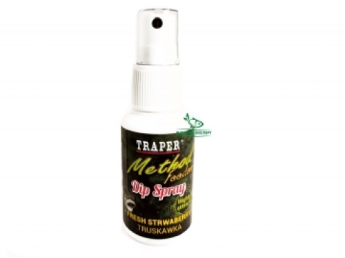 Спрей Traper Dip Spray Method Feeder 50г Strawberry (Полуниця)