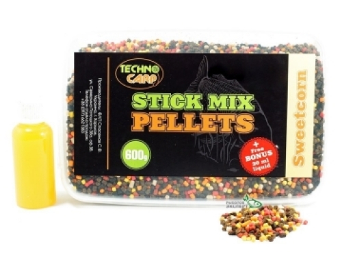 Стік-Мікс Pellets Technocarp 0,6кг - Sweet Corn