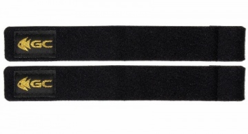 Стяжки для удилищ Golden Catch Rod Belt RB-01N Black M 2шт
