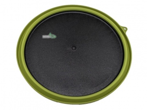 Тарелка Tramp силиконовая с пластиковым дном 1070мл olive (TRC-124-olive)