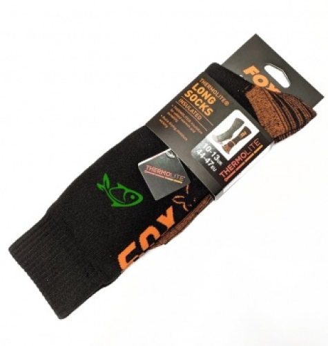 Термоноски Fox Thermolite Long Sock Black/Orange