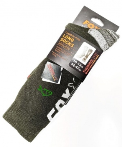 Термоноски Fox Thermolite Long Sock Green/Silver