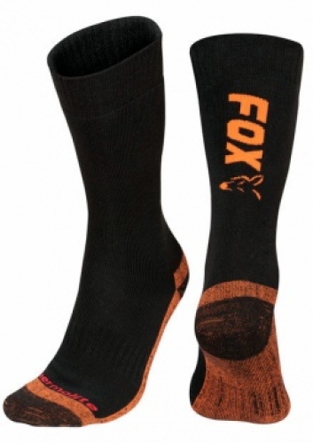 Термошкарпетки Fox Thermolite Long Sock Black/Orange 40-43 (CFW116)