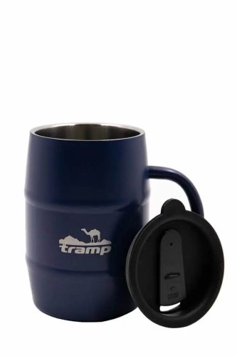 Термокухоль Tramp подарунковий 500мл з кришкою, синій (TRC-100-blue)