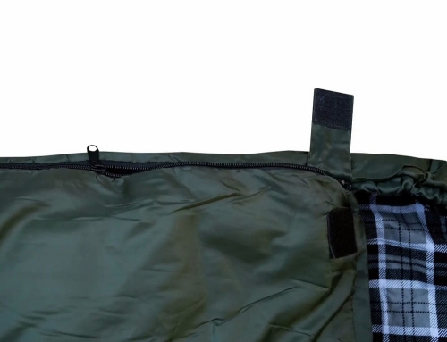 Спальный мешок-одеяло Totem Ember Plus XXL с капюшоном, олива, правый (TTS-015-R)