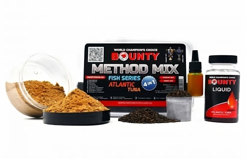 Прикормка Bounty Method Mix (4 в 1) 400г - Atlantic Tuna (тунец)
