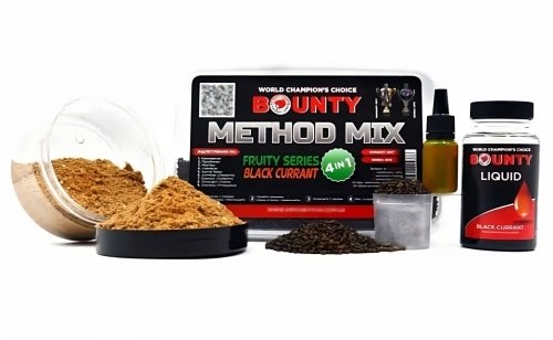 Прикормка Bounty Method Mix (4 в 1) 400г - Black Currant (черная смородина)