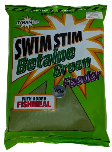 Прикормка Dynamite Baits Swim Stim Feeder Mix Betaine Green 1,8кг (DY1590)