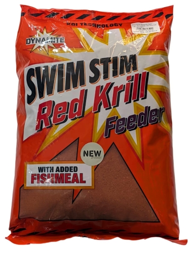 Прикормка Dynamite Baits Swim Stim Feeder Mix Red Krill 1,8кг (DY1591)