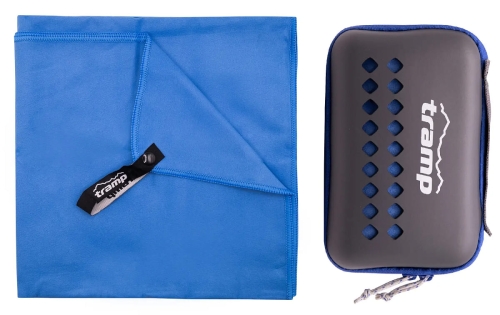 Рушник із мікрофібри Tramp 50x100см M blue (UTRA-161-M-blue)