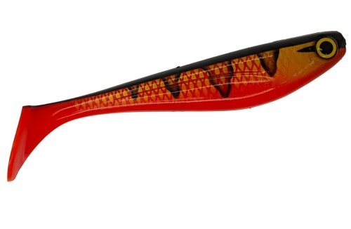 Силикон Fishup Wizzle Shad 8" 353 - Red Tiger (1шт/уп)