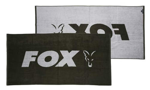 Полотенце махровое Fox Beach Towel green/silver