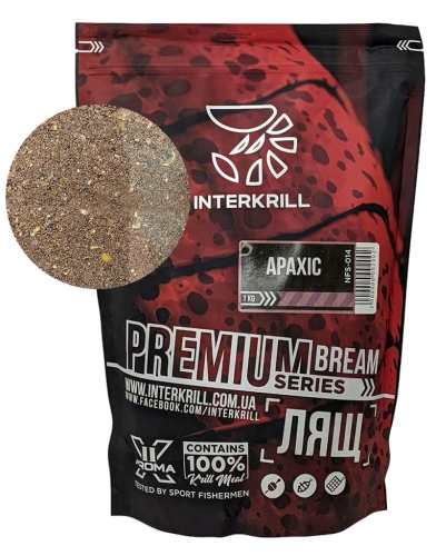 Прикормка Interkrill Premium 1кг Лещ-Арахис