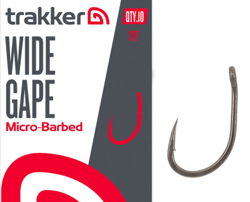 Крючки Trakker Wide Gape Hooks №04 micro barbed (10шт/уп)