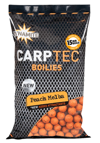 Бойлы Dynamite Baits CarpTec Peach Melba Boilies 0,9кг 15мм (DY1762)