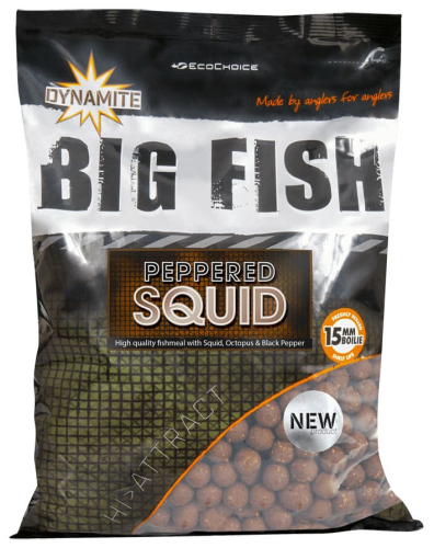 Бойли Dynamite Baits Peppered Squid Boilies 1,8кг 15мм (DY1684)