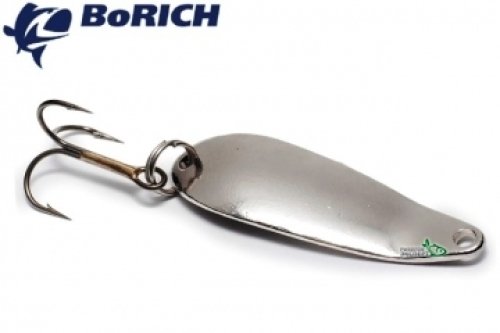Блесна BoRich "Капля" 1,8г никель