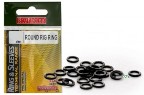 Кільця BratFishing Round Rig Ring Ø3,1 BN