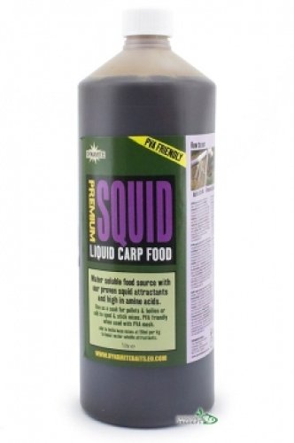 Ликвид Dynamite Baits Premium Liquid Carp Food - Squid 1л (DY338)