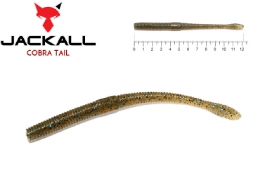 Силікон Jackall Cobra Tail 4.8" Moebi Blue