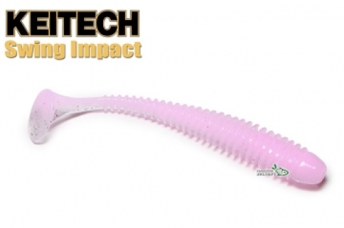 Силикон Keitech Swing Impact 2,0" - ea#08 Bubblegum Shiner